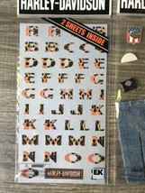 Harley Davidson EK Success  Lot X2 New Flat Stickers Scrapbook Mix Motorcycle - $19.74