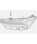 Genuine Acura Headlamp Assembly 33150-3S5-A02 - $15,360.32 MXN