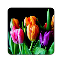 2 PCS Flower Tulips Coasters - £13.43 GBP
