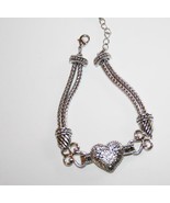 Lia Sophia Love Dust Cut Crystal Heart Bracelet  J407 - $24.00