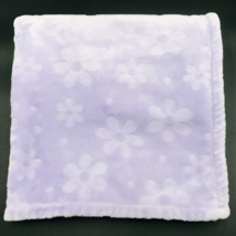 Little Miracles Baby Blanket Purple Flowers Cuddle Me Floral - $39.99