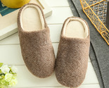 Ple slippers autumn winter women slippers indoor cotton padded slippers home shoes thumb155 crop