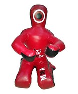 Bestzo MMA Jiu Jitsu Judo Grappling Dummy Synthetic Leather Red Sitting ... - $151.22 CAD
