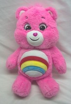 Care Bears Nice Soft Large Pink Cheer Bear 14&quot; Plush Stuffed Animal Toy 2020 - £15.48 GBP
