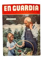 En Guardia Spanish Magazine WWII Era Propaganda Año 4 No 2 Vintage - $37.80