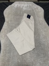 New Gap Mens Off White Chino Slim Pants Size 33x34 Read - £20.87 GBP
