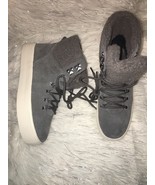 Marc Fisher High Top Faux Fur Platform Sneakers Size 10 new - $84.95 CAD