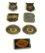 Vintage Lot of 7 1980s USA Olympics 1980 1984 1988 Collectible Belt Buckles - $1,316.98 MXN