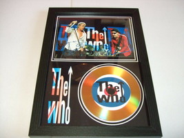 THE WHO  SIGNED  GOLD CD  DISC 81 - £13.54 GBP