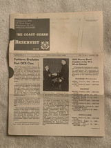 The Coast Guard Reservist Newsletter January 1960 4 Pgs Of Text Great Shape! - £3.89 GBP