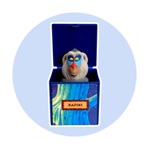 Lion King Vintage 1995 Disney Toy Action Figure: Rafiki Finger Puppet, 4... - $12.90