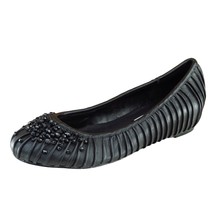 Kelsi Dagger Women Sz 8 M Black Flat Synthetic Shoes - £18.88 GBP