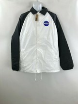 Men’s Vans NASA Space Voyager Torrey Padded MTE Black/White Jacket Size L New - £45.68 GBP