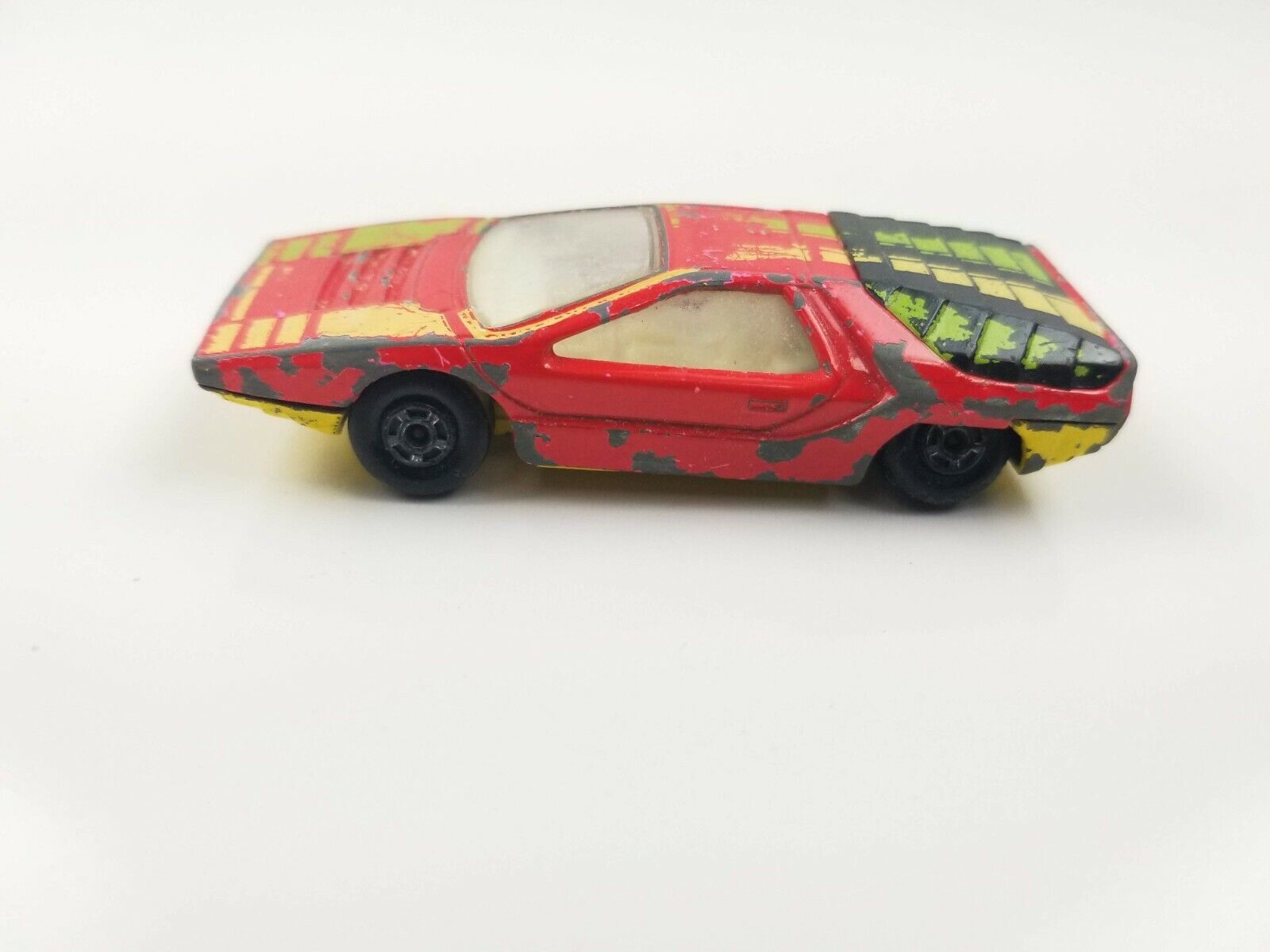 Primary image for Matchbox Alfa Carabo 1970 No 75 Lesney England Yellow Red Diecast Car