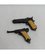 Lot of 2 Vintage TOY Miniature Luger and Colt 45 Cap Guns Keychains - $449.51 MXN