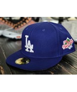 New Era 5950 1988 World Series LA Dodgers Blue Fitted Hat Men 8 - $63.29 CAD