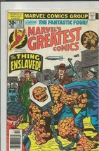 Marvel&#39;s Greatest Comics #73 VINTAGE 1977 Reprints Fantastic Four 91 - £10.27 GBP