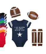Dallas  Cowboys Watching With Daddy Onesie Set - $22.00 - $80.00