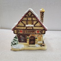 Hawthorne Porchlight M.J. Hummel Christmas Village &quot;Village Bakery&quot; #811B - £15.60 GBP