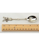 * 5&quot; The Mill STERLING SILVER SOUVENIR SPOON Made in Holland - $947.87 MXN