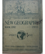 New Geography, Book One-part One, written by Alexis Everett Frye, C. 192... - $61.54 CAD