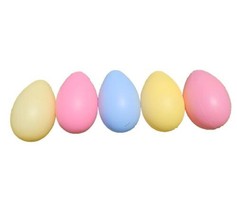 Easter Egg Blow Molds Lot Of 5 Plastic 13&quot; Outdoor Easter Decorations Vtg - £42.48 GBP
