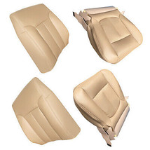 Front Driver &amp; Passenger Side Leather Seat Cover For 2009-2014 Ford F150 Lariat - £70.33 GBP