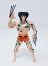 Marvel Uncanny X-Men WEAPON X Wolverine Action Figure ToyBiz 1993 Green Cables - £6.12 GBP