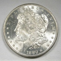 1880-S Silver Morgan Dollar CH UNC Coin AL583 - £61.36 GBP