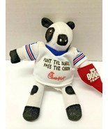 Chick Fil A Football 2006 PUNT THE BURGER 6&quot; Plush Cow Figure - $13.57 CAD