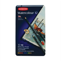 Derwent Watercolour Pencils in Tin (12pk) - £36.93 GBP