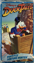 Disneys Ducktales- Fearless Fortune Hunter(VHS,1991)TESTED-RARE VINTAGE-SHIP24HR - £7.71 GBP