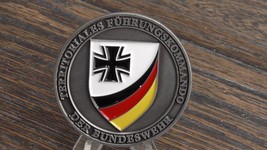 German Army Bundeswehr Territorial Command Challenge Coin #856U - £22.81 GBP