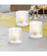 Glass Votive Candle Holders Bulk Set of 12, Tea Lights Candle Holder for... - $16.44