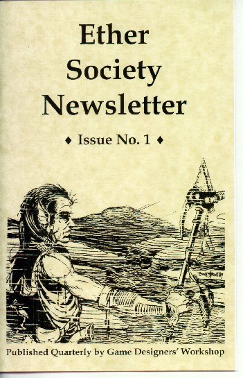 Ether Society Newsletter - Issue 1 - Space 1889 RPG Fanzine - $7.00
