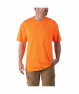 Walls Short Sleeve Working Man&#39;s Pocket Tees X-LARGE Hi Visible Orange 2... - €21,00 EUR