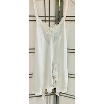 Linea Donatella Women&#39;s Lace And Seed Pearl Accents Chemise Nightie - $18.80