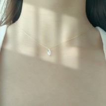 14k gold colors mariquesa zircon pendant sexy fine thin clavicle necklace chain jewelry thumb200