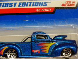 1998 Mattel Hot Wheels First Editions &#39;40 Ford #20 of 40 NIP - $14.84