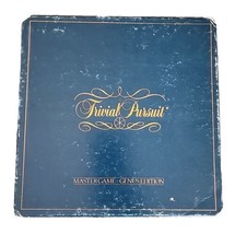 Trivial Pursuit Master Board Game Genus Edition Original Vintage 1981 Version - £7.53 GBP