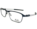 Oakley Eyeglasses Frames OX5124-0353 Matte Blue Silver Square Full Rim 5... - £99.44 GBP
