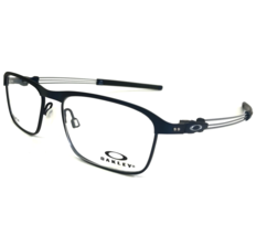 Oakley Eyeglasses Frames OX5124-0353 Matte Blue Silver Square Full Rim 53-17-143 - £98.96 GBP