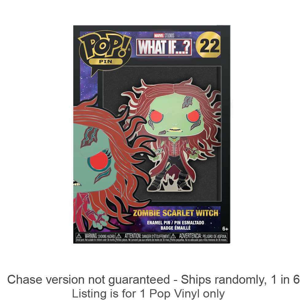 Primary image for Scarlet Witch 4" Pop! Enamel Pin Chase Ships 1 in 6