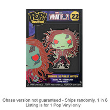 Scarlet Witch 4&quot; Pop! Enamel Pin Chase Ships 1 in 6 - £26.61 GBP
