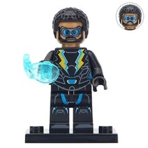 Black Lightning The CW DC Comics Super Hero Minifigure Gift Toy For Kids - £2.31 GBP