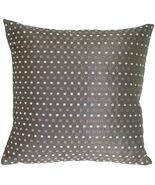 PILLOW DÉCOR Linear Spots on Charcoal Decorative Pillow - $55.15 CAD