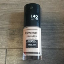 Covergirl TruBlend Matte Made Foundation #L40 Classic Ivory NWOB - £7.37 GBP
