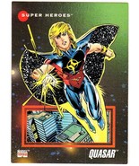 Marvel 1992 Impel Super Heroes Quasar Trading Card #2 Ornate EUC Sleeved... - $0.98