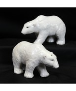 Polar Bear Salt Pepper Shakers  4-1/2&quot; Long x 3&quot; Tall x 2&quot; Wide - $741.80 MXN