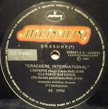 ERASURE Crackers International MAXI SINGLE LP from ARGENTINA Synth Pop N... - $15.00